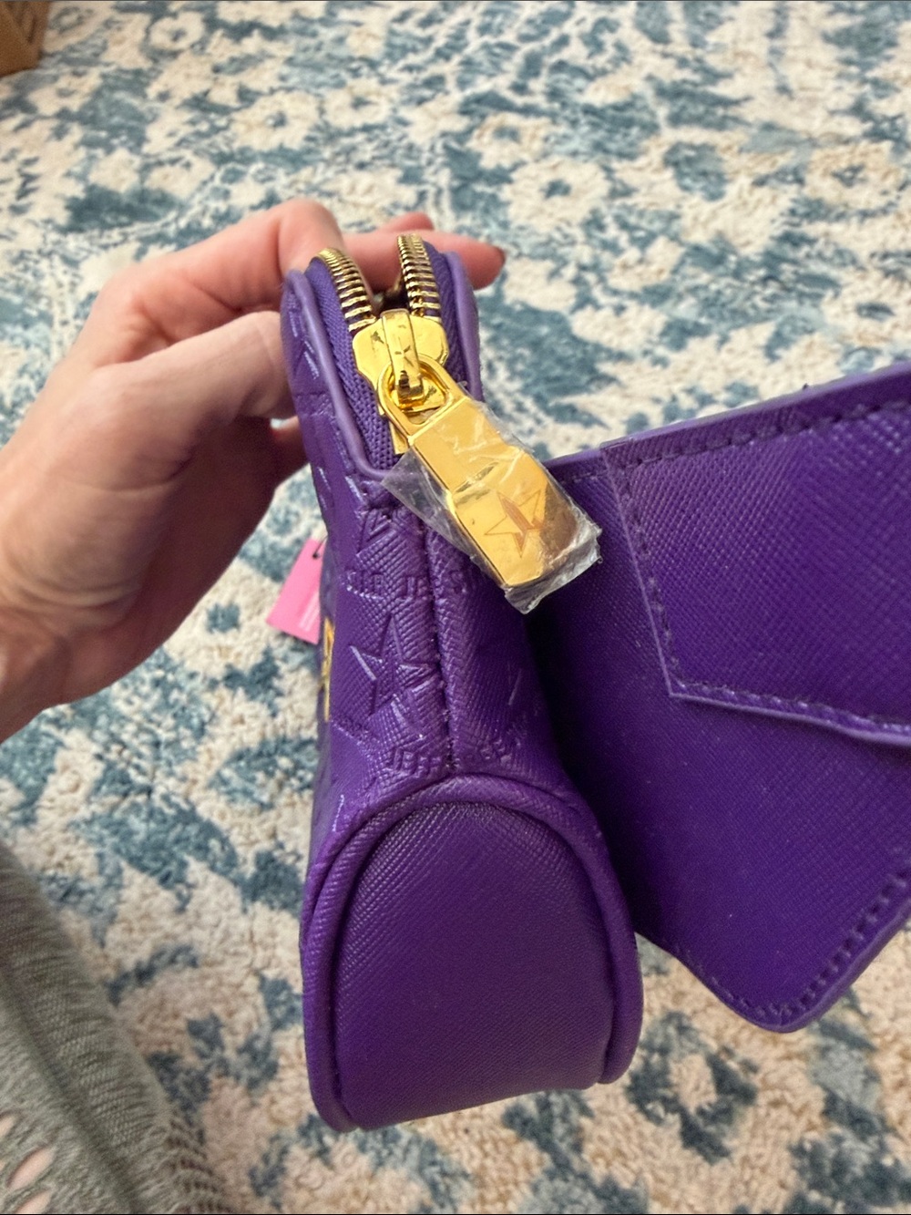 Jeffree Star Purple Star Accent Crossbody Belt Bag - Picture 8 of 12